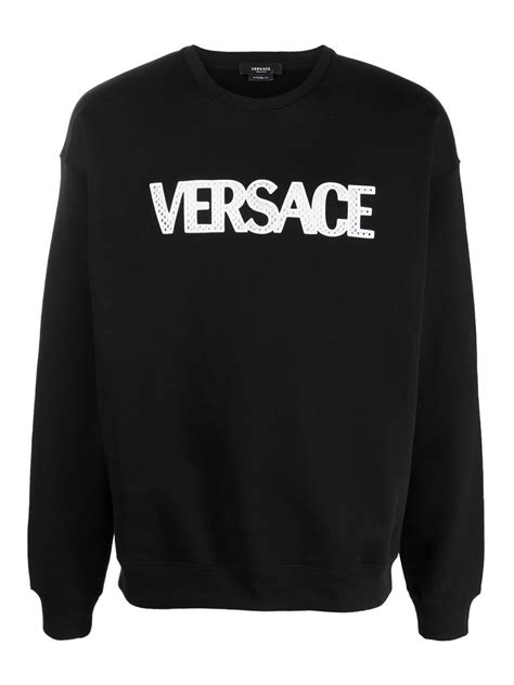 versace sweat barock steine|versace logo sweater.